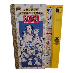 Vintage Disney Golden Sound Story Book 101 DALMATIONS Working New Batteries